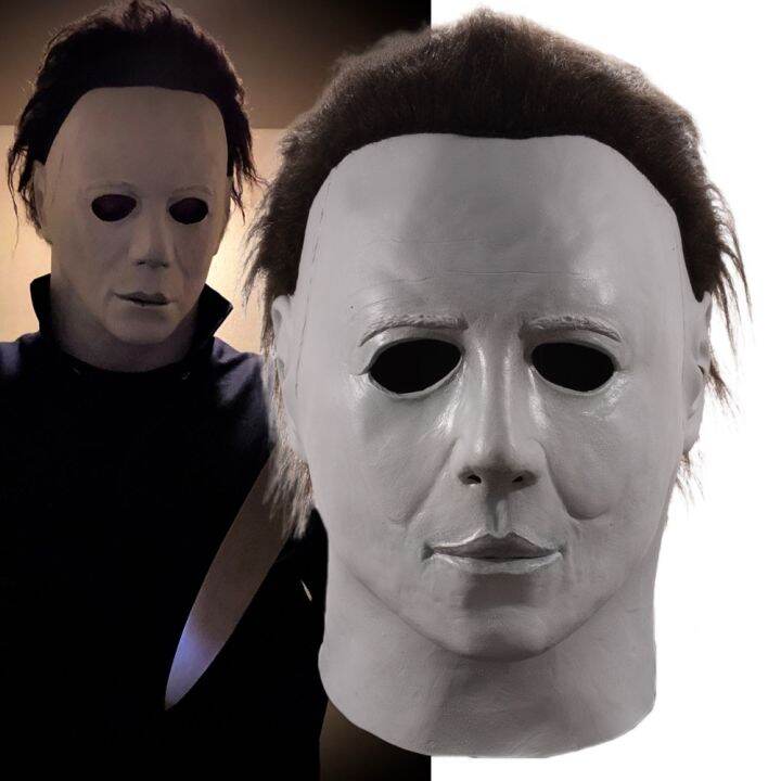 【Ready Stock😎】 1978 Halloween Michael Myers Mask Cosplay Horror Bloody