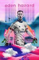 โปสเตอร์นักฟุตบอล Eden Hazard รับทำ โปสเตอร์ติดผนัง ของแต่งบ้าน แต่งห้องนอน 77poster