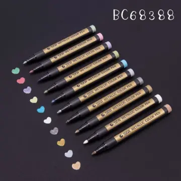 Acrylic Paint Pens - Gold,Silver and Rose Gold Paint Pens, Metallic Marker  Pens