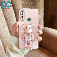 เคสโทรศัพท์นิ่มสำหรับ Huawei Y7a Y6 2019 Y7 8X 2019 Pro ถั่วหวาน Nova10 Nova 7 Pro Nova8 Nova 8 Pro Nova 10 Pro Honor แฟชั่นหมีฝาครอบโทรศัพท์กล้องความแม่นยำแบบซิลิโคน