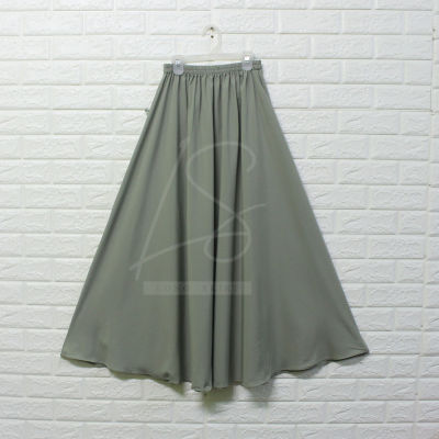 Long skirt กระโปรงผู้หญิง กระโปรงยาว เอวยางยืด รุ่นทรงบาน ใส่แล้วดูพริ้ว กระโปรงสวย ใส่ได้ทุกโอกาศ SK-A94