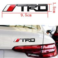 สติกเกอร์ป้ายสัญลักษณ์ TRD Grille 3 มิติ โลโก้ สำหรับรถยนต์ Toyota CROWN REIZ Vios