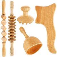 ۩✔™ lunzhuang01020 Wood Massage ToolsMaderoterapia KitWooden Gua Sha SetLymphatic Drainage Massager Fascial Stick