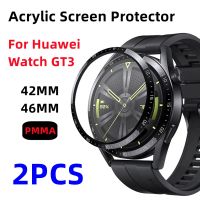 ► 2pcs HD Screen Protector For Huawei Watch GT3 42MM 46MM Protective Film For Huawei Watch GT3 Full Cover PMMA Not Tempered Glass