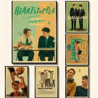 Heartstopper รายการทีวีโปสเตอร์คราฟท์ผ้าใบพิมพ์จิตรกรรมของขวัญผนังผ้าใบศิลปะรูปภาพผ้าใบสำหรับห้องนั่งเล่นตกแต่งบ้านใหม่