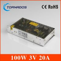 ♀﹉❇ high quality Single Output Switching power supply 100W 3V 20A ac to dc power supply ac dc converter S-100-3