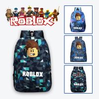 Roblox กระเป๋าเป้สะพายหลัง กระเป๋านักเรียน สำหรับเด็กผู้ชาย