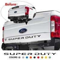 【CW】❐✁✈  Pickup Tail Labeling Sticker Super Duty F250 F350 2017 2018 2019 Modification Truck Tailgate Insert Indent Decal