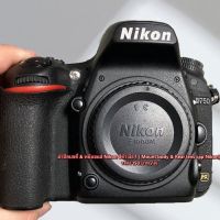 ฝาปิด Body Nikon &amp;ปิดท้ายเลนส์ ใช้ได้กับกล้อง Nikon D600 D610 D750 D5100 D5200 D5300 D5500 D7200 D90 D80 D70 D600 D610ฯลฯ