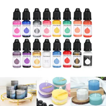 10ml Morandi Epoxy Resin Pigment Liquid Epoxy Dye Translucent Colorant for  UV Resin Coloring DIY Jewelry