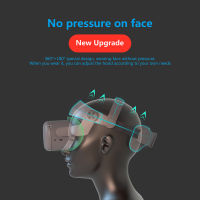 Folding VR Glass Headband for Oculus Quest 2 Portable Adjustable Head Strap Breathable Decompression Replacement Pad Accessories