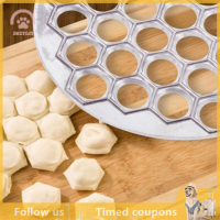 【SHZTGM】 New แม่พิมพ์เกี๊ยวพลาสติก Ravioli เครื่องครัวเบ็ดเตล็ด Ravioli Maker DumplingsMaker