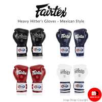 นวมมวยไทย แฟร์เท็กซ์ รุ่น BGV9 Fairtex Boxing Gloves - Heavy Hitters Gloves "Mexican Style" Unisex Single Color