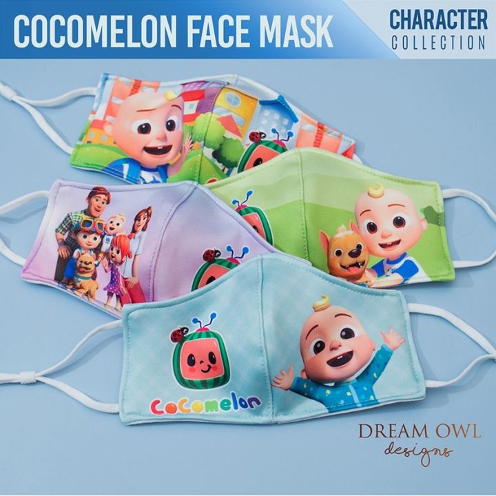 Cocomelon Face Mask Neoprene Washable | Lazada PH