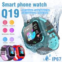 Q19 Q12 เด็กดูสมาร์ทใหม่ซิมการ์ด Smart Watch SOS โทรโทรศัพท์กล้องเสียงแชทภาพกันน้ำชายหญิงของขวัญสำหรับเด็ก