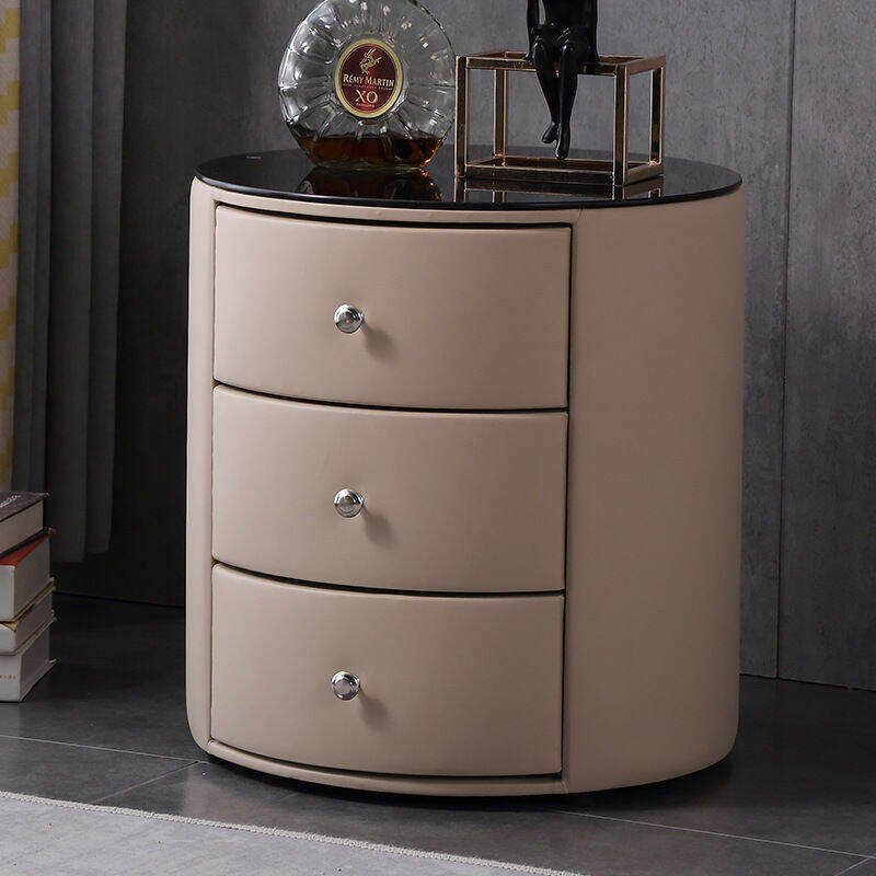 round bedside lockers