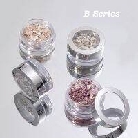 WPRA Sparkly ผสม Hexagon Nail Charms DIY ผู้หญิงเล็บเลื่อม Abalone Slice Abalone Shell Flakes ตกแต่งเล็บ