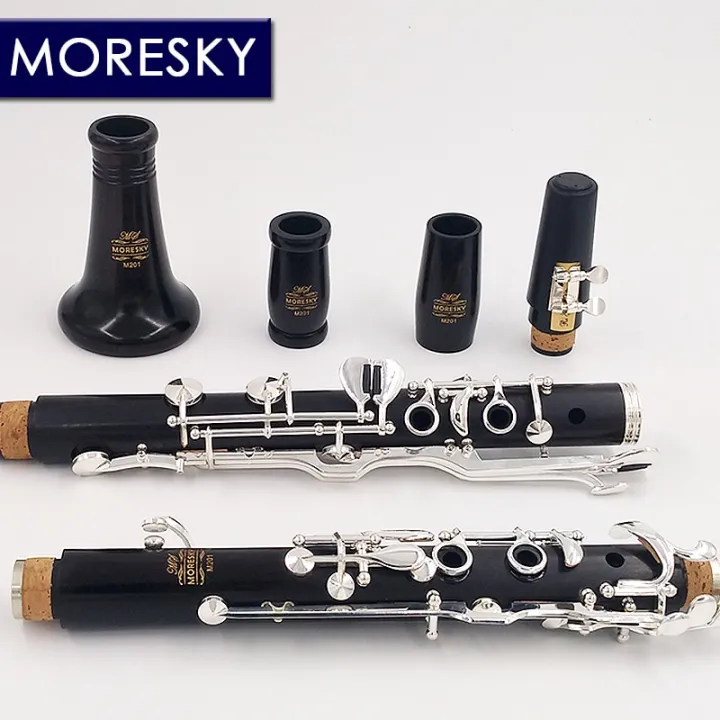 Oehler System G Tune Ebony Silver Plated Keys MORESKY