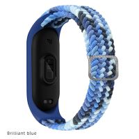 【On Sale】 สายรัดสำหรับสายรัด Mi Band 5 6สายรัดข้อมือยืดหยุ่นปรับได้ Miband4 Miband 5 Correa สำหรับสายรัด4 3