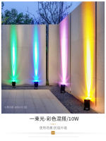 Outdoor Decoration Lighting Narrow Beam LED Wall Washer RGBW Spotlight with controller 85-265V Waterproof laser Projector lights for Building art