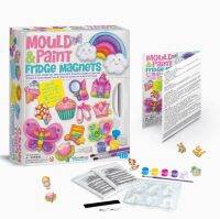 4M Mould &amp; Paint - Fridge Magnets ชุด สร้างแม่เหล็กติดตู้เย็น 30 ชิ้น