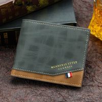 2022 New Small Mens Wallet With Coin Bag Money Purses Business Purse Leather clutch bag Design Money Frosted multi-card Wallet