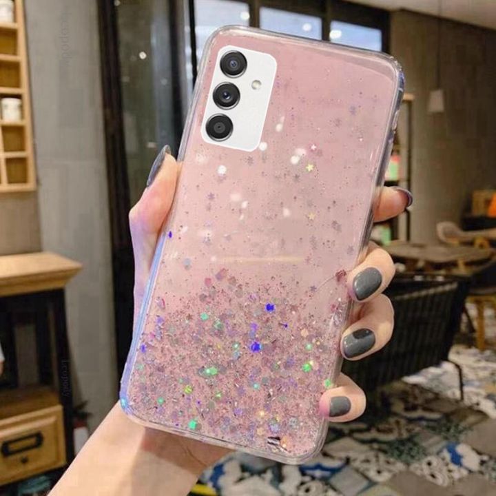 เคสโทรศัพท์กากเพชรส่องแสงเป็นประกายวิบวับแฟชั่นที่สร้างสรรค์-a13สำหรับ-samsung-galaxy-a13-5g-a13ป้องกันทุกส่วนสำหรับ-samsung-นิ่ม-a135f-135f-เคสด้านหลัง13-capa