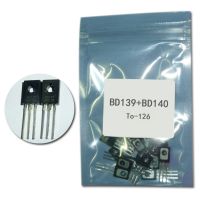 【cw】 20pcs/lot BD139 BD140 10pcs Transistor TO 126 NPN PNP 80V 1.5A TO126 Triode assortment 1