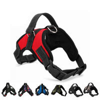 Dog Harness Quick Release Vest Puppy Harness Nylon Material Breathable Harness for Dog Adjustable Outdoor Harness