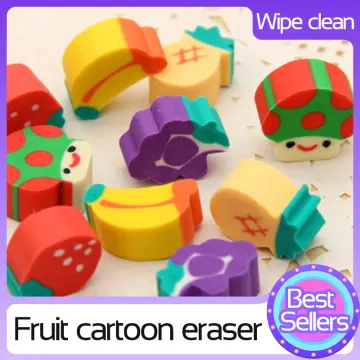 Fruit Pattern Eraser, Pencil Eraser, Children's Stationery