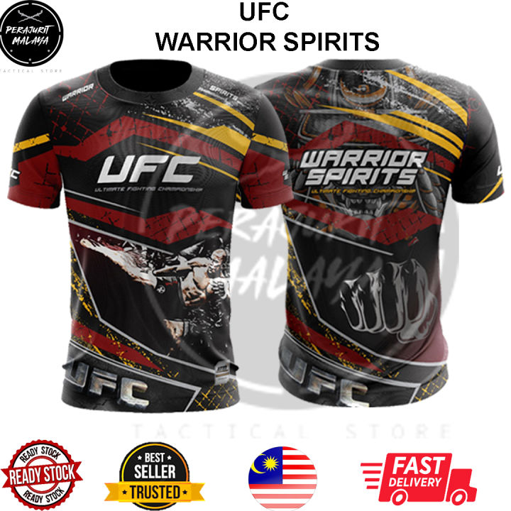 Malaysian Microfiber Sublimation Tactical T-Shirt Ultimate Fightinng ...