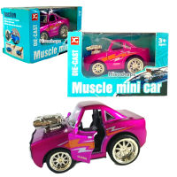 DIE-CAST Muscle mini car โมเดลรถแข่งมินิ โมเดลรถเหล็ก เปิดประตูได้ แบบเล่นมือ รถของเล่นเด็ก  เหมาะเป็นของสะสม น่าเล่นมากๆเลยค่ะ