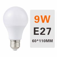 หลอดไฟ15W คาดหวัง E27 9W 20W 24W โคมไฟ LED 220V ประหยัดพลังงาน12W อบอุ่น LED สีขาวเย็น LED 18W 230V E14หลอดไฟ