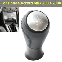 【hot】❣◑▬  VII 7 MK7 2003 2004 2005 2006 2007 2008 Car Styling 5 Speed Leather Shift knob Stick Lever Shifter