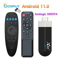 X98 S500 Android 11 TV Stick Amlogic S905Y4 Quad Core 4G 32G AV1 4K 60fps 5G Wifi Player X98 Dongle 2G 16G TV Box