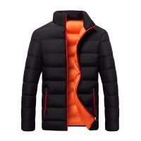 Winter mens cotton-padded jacket new style down jacket cotton-padded jacket trendy nd multicolor