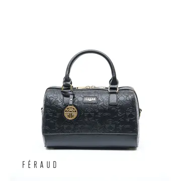 Louis Feraud Flap Bag for Women, Leather - Black: Buy Online at