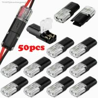 ☄✳♀ 10/20/30/50pcs 2 Pin Way Plug Car Waterproof Electrical Connector Wire Cable Automotive