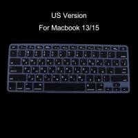 【❂Hot On Sale❂】 g8lumg เวอร์ชั่นสหรัฐที่เคลือบผิวซิลิโคนรัสเซียสำหรับ Apple Macbook Air Pro 13 15