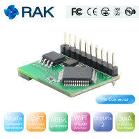 RAK425ไร้สาย UART อนุกรม WIFI โมดูล IoT พลังงานต่ำขนาดเล็กขาเชื่อมต่อเกรดอุตสาหกรรมแบบบูรณาการ TCP IP ProtocolQ124