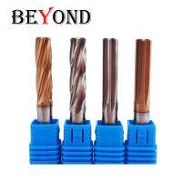 BEYOND คาร์ไบด์ Chucking Reamer เคลือบ HRC55 H7 เกลียวหรือตรงร่องรีมเมอร์ทังสเตนเหล็ก CNC Cutter 2mm 3mm 4mm 6mm 4 6F