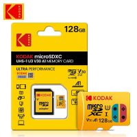 Kodak U3ไมโครการ์ด Sd 512Gb Sdhc 256Gb การ์ดคลาส Sdxc แฟลช Tf Mini V30เมมโมรี่10พร้อม Microsd 128Gb ของแท้