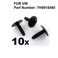 10X For VW Volkswagen T5 Transporter LT Headlight Engine Battery Grille Cover Screws 7H0915450