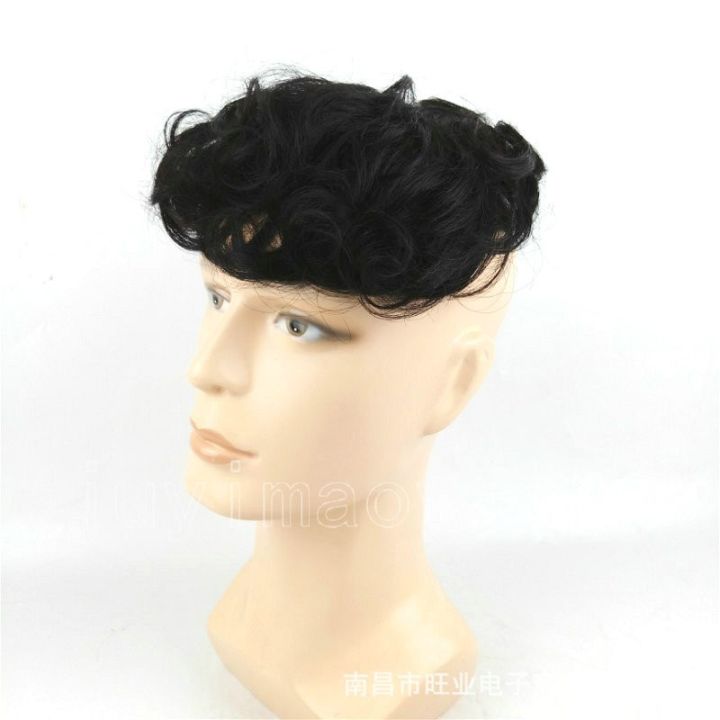 man-short-wig-real-human-hair-bald-replacement-block-curls-fluffy-for-men-male