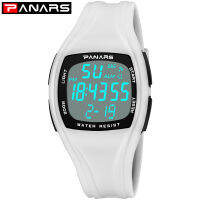 PANARS Mens Sports Watch Mens Ladies Watches 5Bar Swimming Waterproof Wrist Fitness Digital Alarm Clock Relogios Hombre 2020