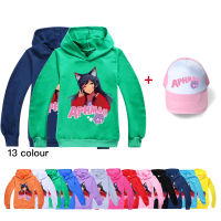 APHMAU เสื้อมีฮู้ดน่ารักสำหรับเด็กเด็กผู้ชายเด็กผู้หญิง,เสื้อสเวตเชิ้ตแขนยาวมีฮู้ดผ้าฝ้ายเสื้อผ้าเด็กหลายพิมพ์สำหรับฤดูใบไม้ร่วง