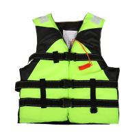Kids Life Vest Jacket Fishing Boating Drifting Life Vest Jacket with Whistle Reflective Strips Water Sports Kids Vest