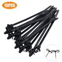 30/15pcs Wire Harness Fastener Cable Clamp Clips Cable Ties Management Car Wire Organizers for Car Interior Accessories Parts