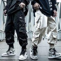 Harajuku Casual Pants Mens Multi-pocket Cargo Pants Joggers Sweatpants Fashion Men Streetwear Male Trend Hip-Hop Loose Trousers