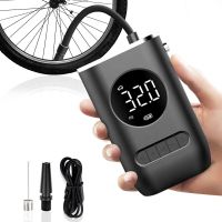 Portable Electric Inflator Pump Mini Wireless Smart Digital Air Compressor Tire Pressure Detection For Car Bike Motorcycle Balls Air Compressors  Infl